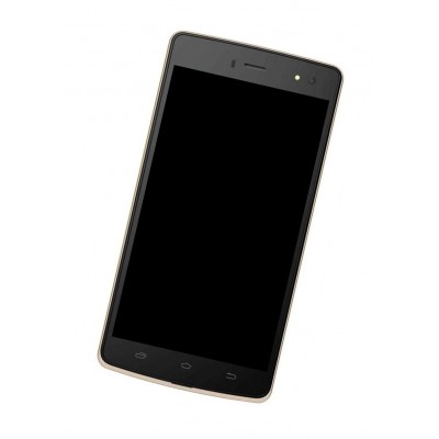 Lcd Frame Middle Chassis For Spice Proton 5 Black By - Maxbhi Com