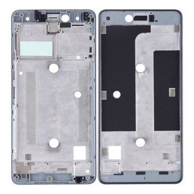 Lcd Frame Middle Chassis For Bq Aquaris U Lite Black By - Maxbhi Com