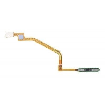 Fingerprint Sensor Flex Cable For Xiaomi Poco X3 White By - Maxbhi Com