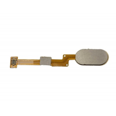 Fingerprint Sensor Flex Cable For Vivo Y69 White By - Maxbhi Com