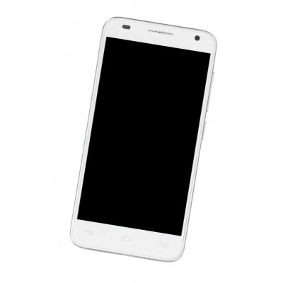 Lcd Frame Middle Chassis For Alcatel Idol 2 Mini 6016d Dual Sim White By - Maxbhi Com