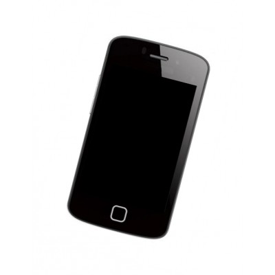 Lcd Frame Middle Chassis For Celkon I4 Black Silver By - Maxbhi Com