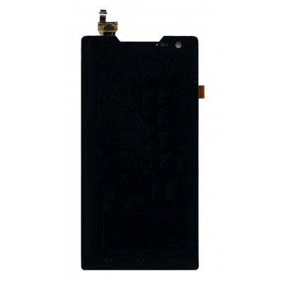 Lcd With Touch Screen For Xolo Q1100 Black By - Maxbhi Com