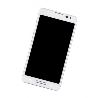 Lcd Frame Middle Chassis For Lg Optimus F7 Us780 Black By - Maxbhi Com