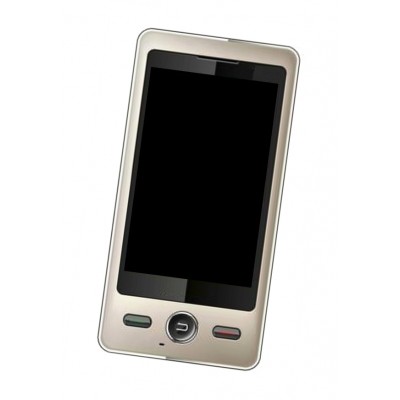 Lcd Frame Middle Chassis For Maxx Ms830 White By - Maxbhi Com
