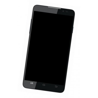 Lcd Frame Middle Chassis For Micromax A310 Canvas Nitro Black By - Maxbhi Com