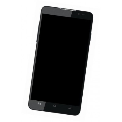 Lcd Frame Middle Chassis For Micromax A310 Canvas Nitro Blue By - Maxbhi Com