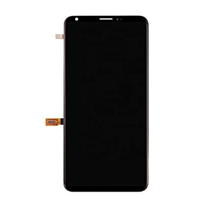 Lcd With Touch Screen For Lg V35 Thinq Black By - Maxbhi Com