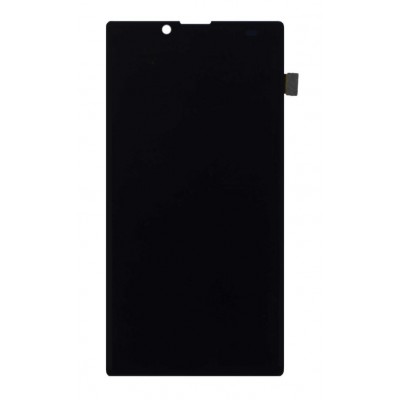 Lcd With Touch Screen For Yu Yuphoria Black By - Maxbhi Com