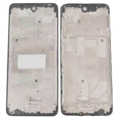 Lcd Frame Middle Chassis For Tecno Camon 18 Purple By - Maxbhi Com