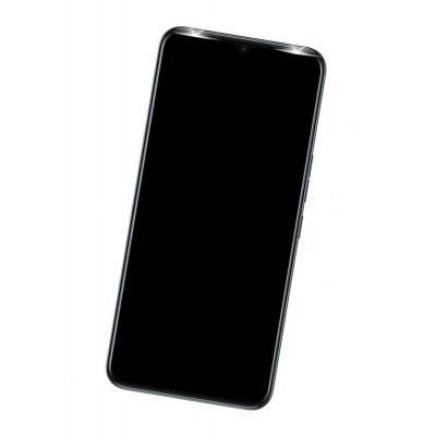 Lcd Frame Middle Chassis For Tecno Spark 8t Black By - Maxbhi Com