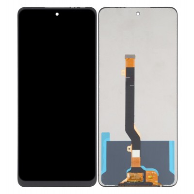 Lcd With Touch Screen For Tecno Camon 18 Grey By - Maxbhi Com