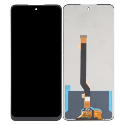 Lcd With Touch Screen For Tecno Spark 8t Black By - Maxbhi Com