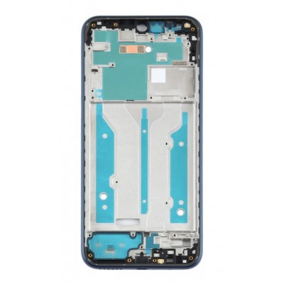 Lcd Frame Middle Chassis For Motorola Moto E 2020 White By - Maxbhi Com