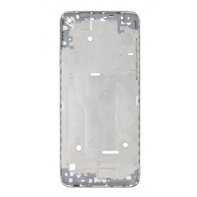 Lcd Frame Middle Chassis For Motorola Moto G Fast White By - Maxbhi Com