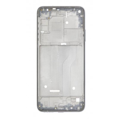 Lcd Frame Middle Chassis For Motorola Moto G Fast White By - Maxbhi Com