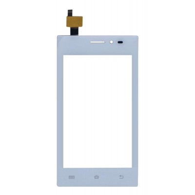 Touch Screen Digitizer For Intex Aqua Y2 Plus White By - Maxbhi Com