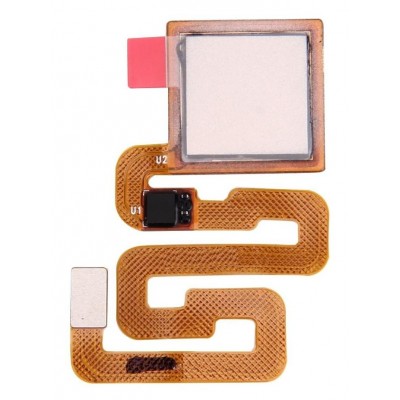 Fingerprint Sensor Flex Cable For Xiaomi Redmi 3x Gold By - Maxbhi Com