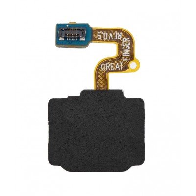 Fingerprint Sensor Flex Cable For Samsung Galaxy Note 8 Black By - Maxbhi Com