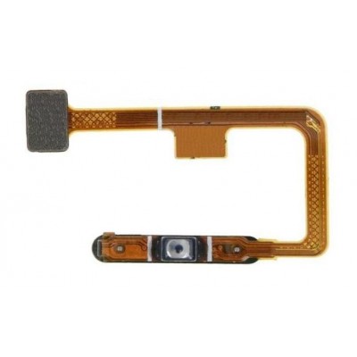 Fingerprint Sensor Flex Cable For Xiaomi Mi 11 Lite Blue By - Maxbhi Com