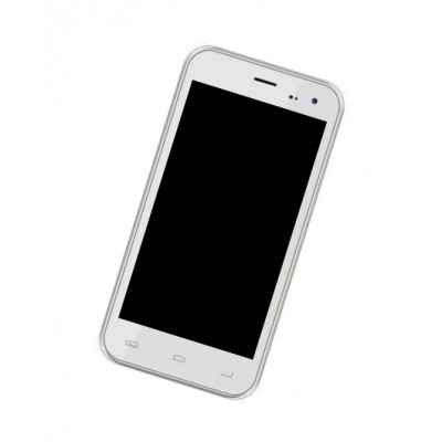 Lcd Frame Middle Chassis For Mtech Turbo Pix Black By - Maxbhi Com