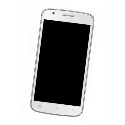 Lcd Frame Middle Chassis For Spice Communicator N500 Black By - Maxbhi Com