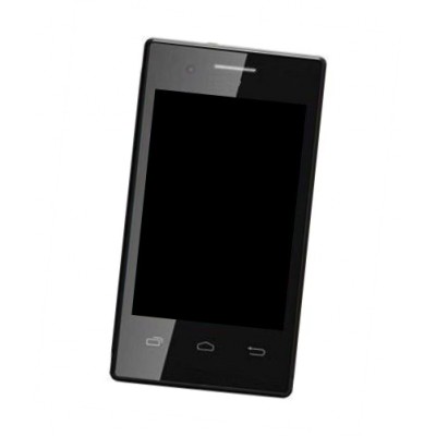 Lcd Frame Middle Chassis For Zen 105 Plus Black By - Maxbhi Com