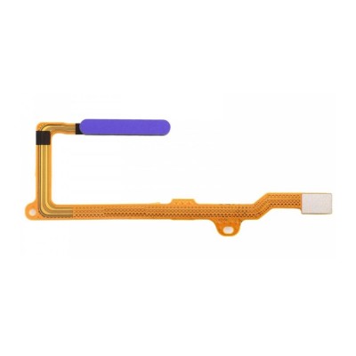 Fingerprint Sensor Flex Cable For Honor X10 Max 5g Blue By - Maxbhi Com