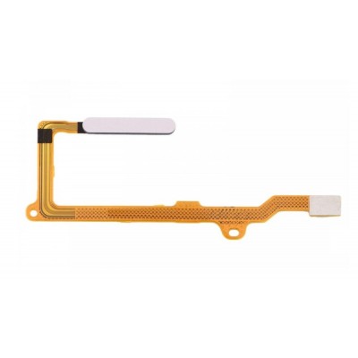 Fingerprint Sensor Flex Cable For Honor X10 Max 5g Silver By - Maxbhi Com