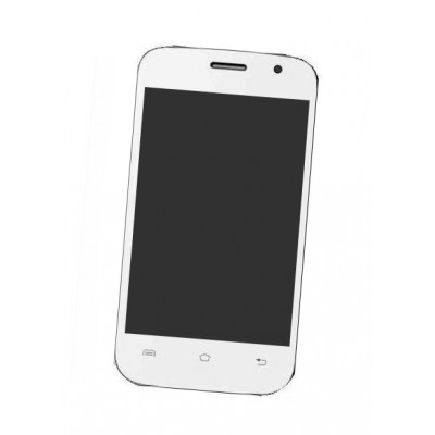 Lcd Frame Middle Chassis For Mtech Opal Pro White By - Maxbhi Com