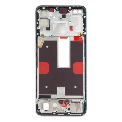 Lcd Frame Middle Chassis For Oppo Reno 4 5g Blue By - Maxbhi Com
