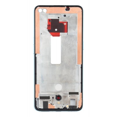 Lcd Frame Middle Chassis For Oppo Reno 4 5g Blue By - Maxbhi Com