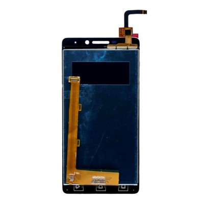 Lcd With Touch Screen For Lenovo Vibe P1m Black By - Maxbhi Com