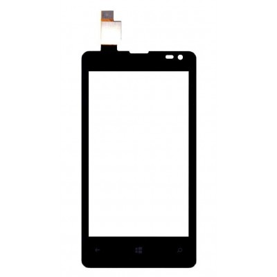 Touch Screen Digitizer For Microsoft Lumia 435 Black By - Maxbhi Com