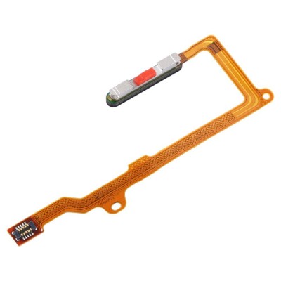 Fingerprint Sensor Flex Cable For Huawei Nova 7 Se 5g Youth White By - Maxbhi Com