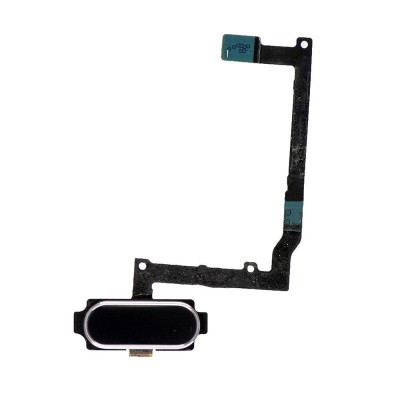Home Button Complete For Samsung Galaxy A7 2016 Black By - Maxbhi Com