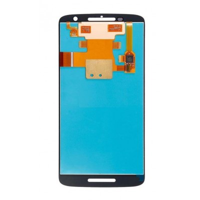 Lcd With Touch Screen For Motorola Moto X Play 16gb White By - Maxbhi Com