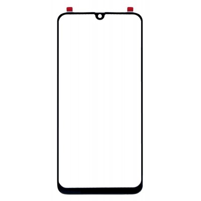 Replacement Front Glass For Samsung Galaxy M30 Black By - Maxbhi Com