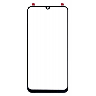 Replacement Front Glass For Samsung Galaxy M30 Black By - Maxbhi Com