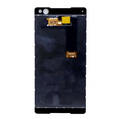Lcd With Touch Screen For Sony Xperia C5 Ultra Dual Black By - Maxbhi Com