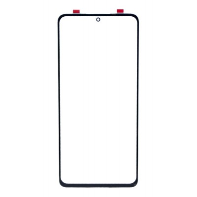 Replacement Front Glass For Xiaomi Redmi Note 10 Pro Black By - Maxbhi Com