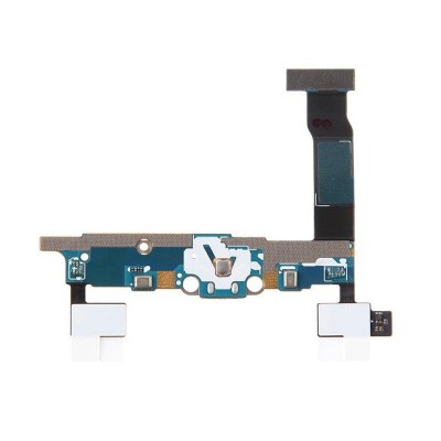 Charging Connector Flex Pcb Board For Samsung Galaxy Note 4 Cdma By - Maxbhi Com