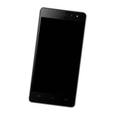 Lcd Frame Middle Chassis For Lava X11 Black By - Maxbhi Com