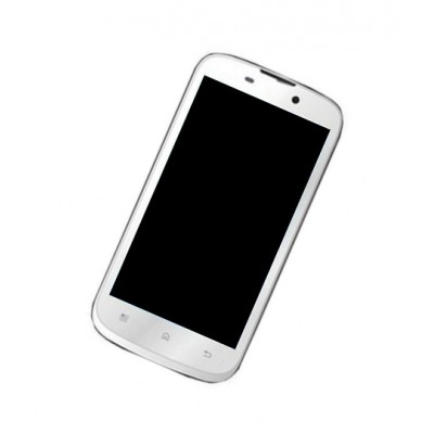 Lcd Frame Middle Chassis For Xolo A800 Black By - Maxbhi Com