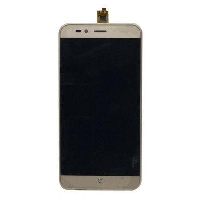 Lcd With Touch Screen For Intex Aqua Turbo 4g Champagne By - Maxbhi Com