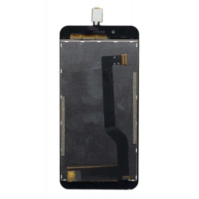 Lcd With Touch Screen For Intex Aqua Turbo 4g Grey By - Maxbhi Com