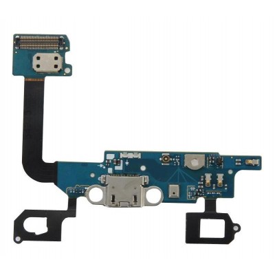 Charging Connector Flex Pcb Board For Samsung Galaxy Alpha Smg850y By - Maxbhi Com