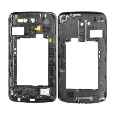 Lcd Frame Middle Chassis For Lg K10 8gb White By - Maxbhi Com
