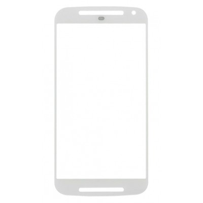 Replacement Front Glass For Motorola Moto G 2nd Gen White By - Maxbhi Com