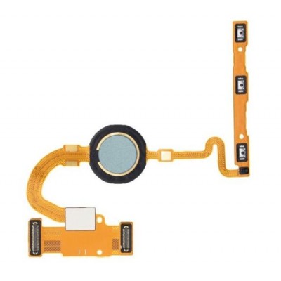Fingerprint Sensor Flex Cable For Google Pixel 5 Grey Green By - Maxbhi Com